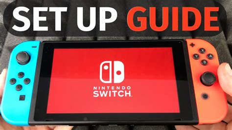 how to set up nintendo switch.